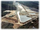 Aerial view of the Urban Waste Disposal Center (landfill) "El Guayabal"